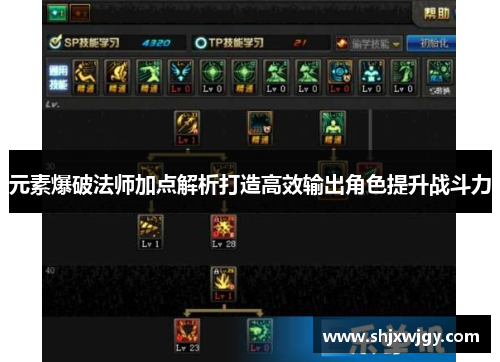 元素爆破法师加点解析打造高效输出角色提升战斗力